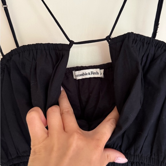 Black Mini Babydoll Abercrombie & Fitch Dress - Picture 5 of 8